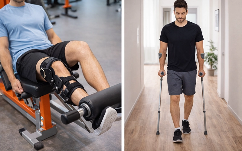 توانبخشی بعد از جراحی منیسک